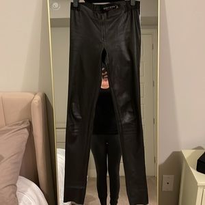 Alice + Olivia Leather Pants